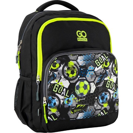 Школьный рюкзак GoPack Education для мальчиков 20 л Play football чёрный (GO20-113M-8) купить недорого в Ты Купи