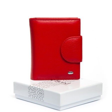 Женский кожаный кошелек Bright DR. BOND WS-36 red купить недорого в Ты Купи