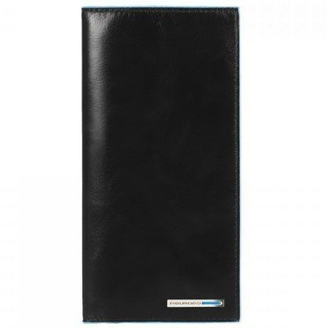 Черное кожаное мужское портмоне Piquadro Blue Square (PP3248B2_N) купить недорого в Ты Купи
