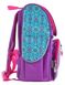 Шкільний каркасний ранець YES SCHOOL 26х34х14 см 12 л для дівчаток H-11 Frozen purple (555160)