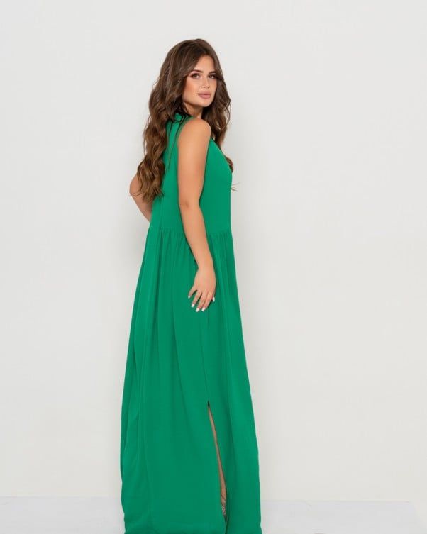 Сукня ISSA PLUS 10630 XXL зелений купити недорого в Ти Купи