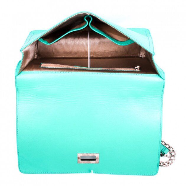 Женская кожаная зеленая сумка Valenta ВЕ609239 купить недорого в Ты Купи