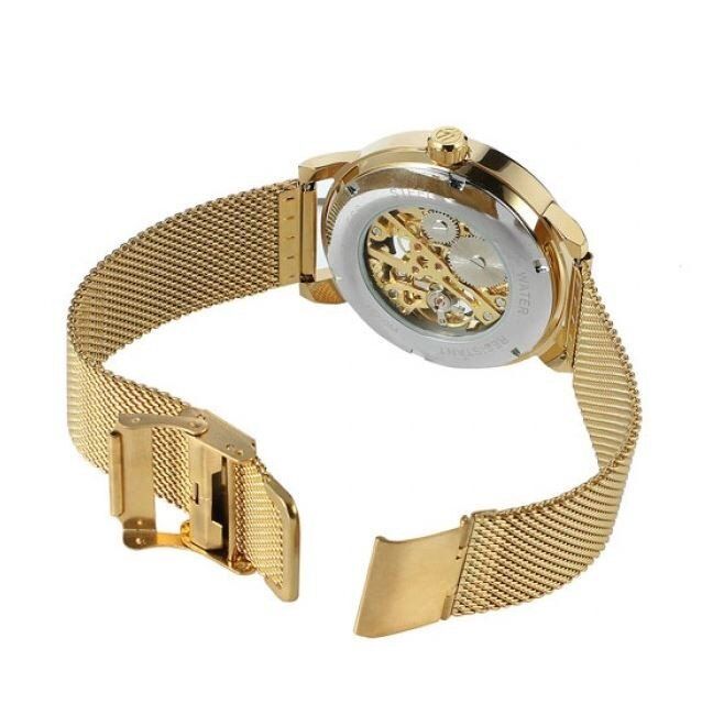 Женские часы скелетон FORSINING RICH GOLD II (1121) купить недорого в Ты Купи