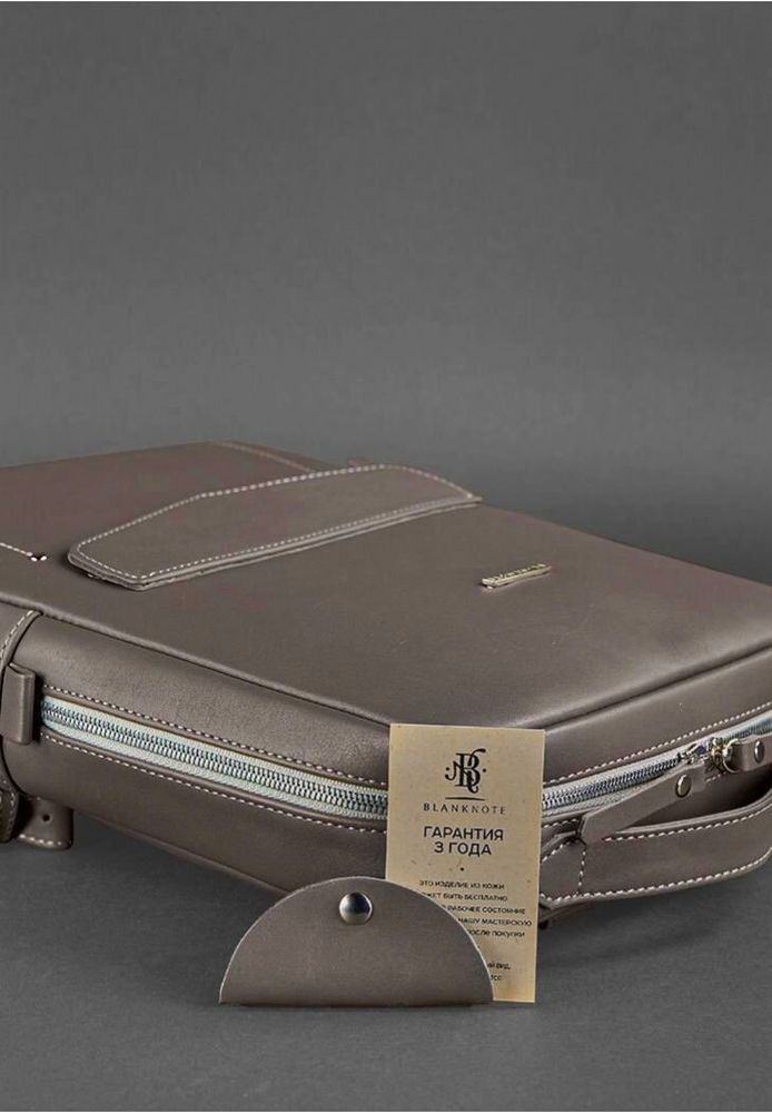 Кожаный рюкзак BlankNote « COOPER» bn-bag-19-beige купить недорого в Ты Купи
