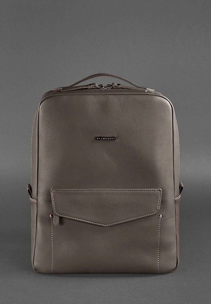 Кожаный рюкзак BlankNote « COOPER» bn-bag-19-beige купить недорого в Ты Купи