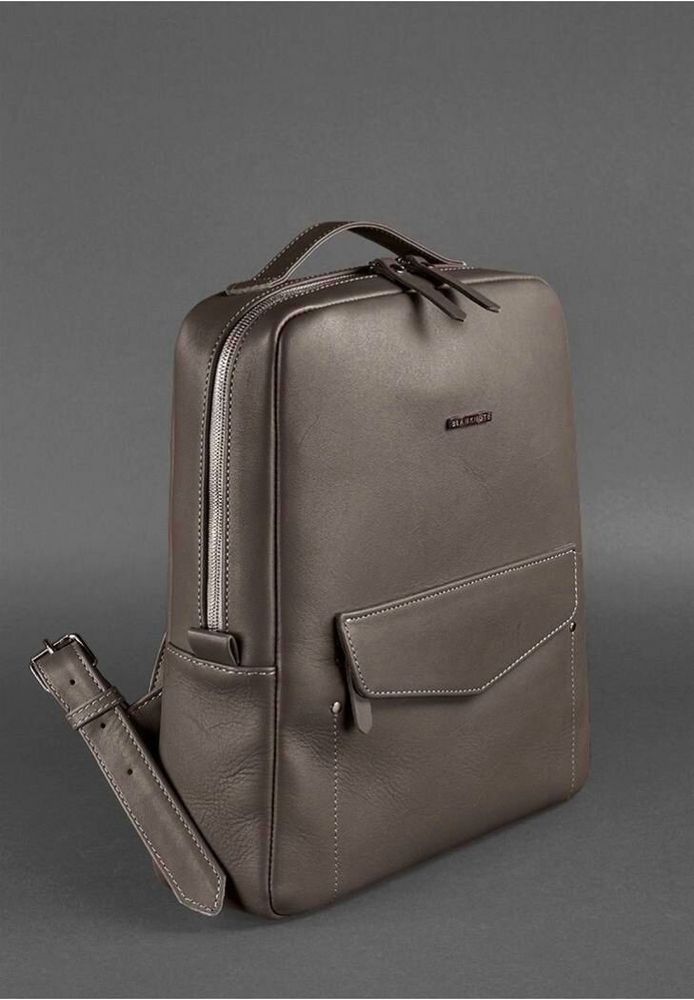 Шкіряний рюкзак BlankNote «COOPER» bn-bag-19-beige купити недорого в Ти Купи