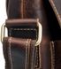 Чоловіча шкіряна сумка Vintage 14524 Темно-коричневий