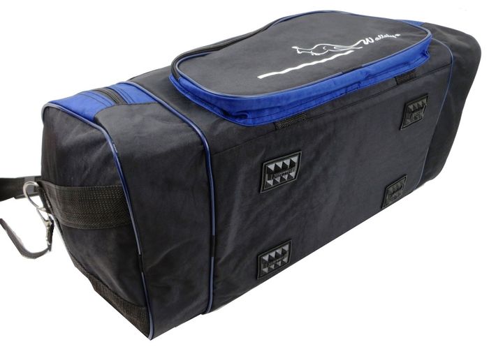 Подорожна сумка 38 л Wallaby 371-3 чорний з синім купити недорого в Ти Купи
