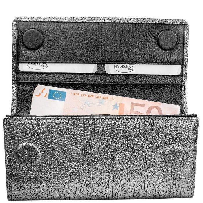 Жіночий гаманець з натуральної шкіри DESISAN (SHI900-669) купити недорого в Ти Купи