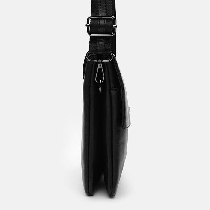 Мужская кожаная сумка Ricco Grande T1tr0021bl-black купить недорого в Ты Купи