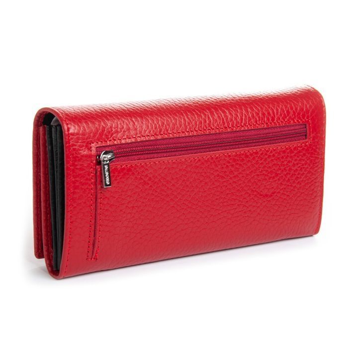 Женский кожаный кошелек BR DR. BOND W501-4 red-black купить недорого в Ты Купи