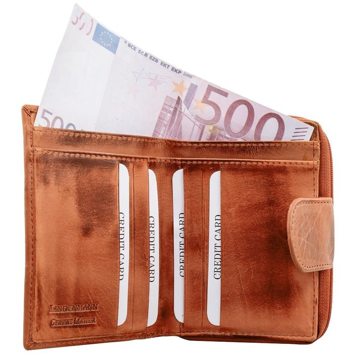 Шкіряний гаманець LINDENMANN FARE91102-022 купити недорого в Ти Купи