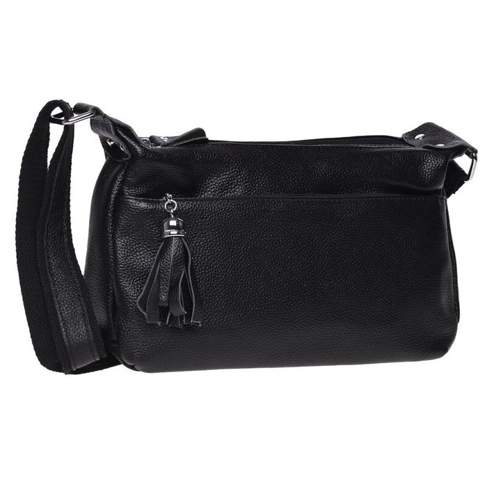 Женская кожаная сумка Keizer K1818-black купить недорого в Ты Купи
