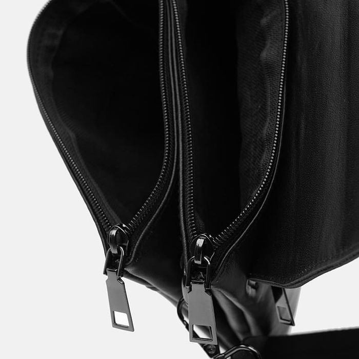 Чоловіча шкіряна сумка Ricco Grande T1tr0021bl-black купити недорого в Ти Купи