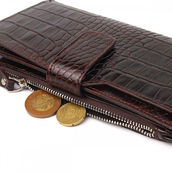 Жіночий шкіряний гаманець Canpellini 21637 купити недорого в Ти Купи