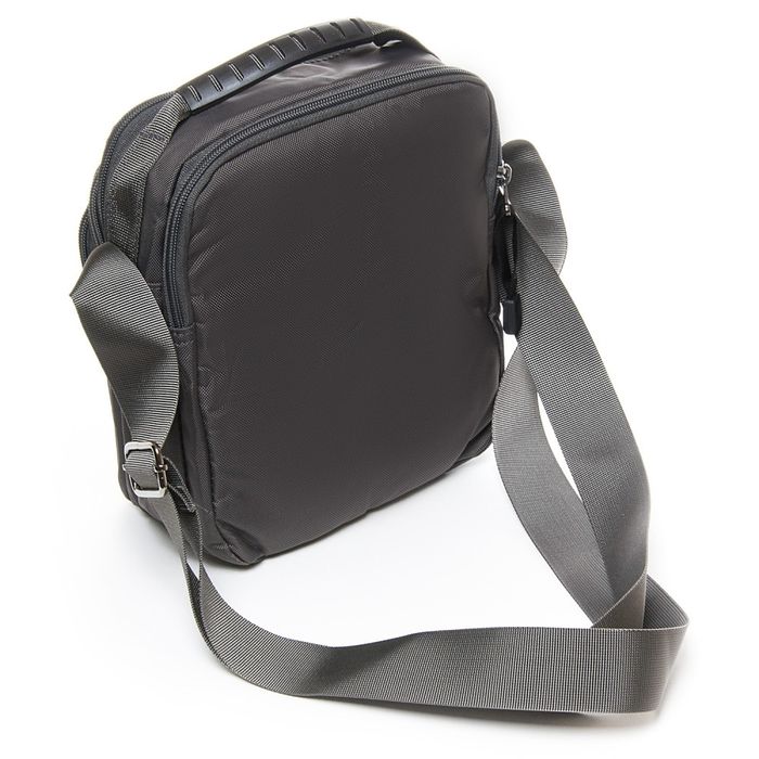 Мужская сумка через плечо и на пояс Lanpad 98910 grey купить недорого в Ты Купи