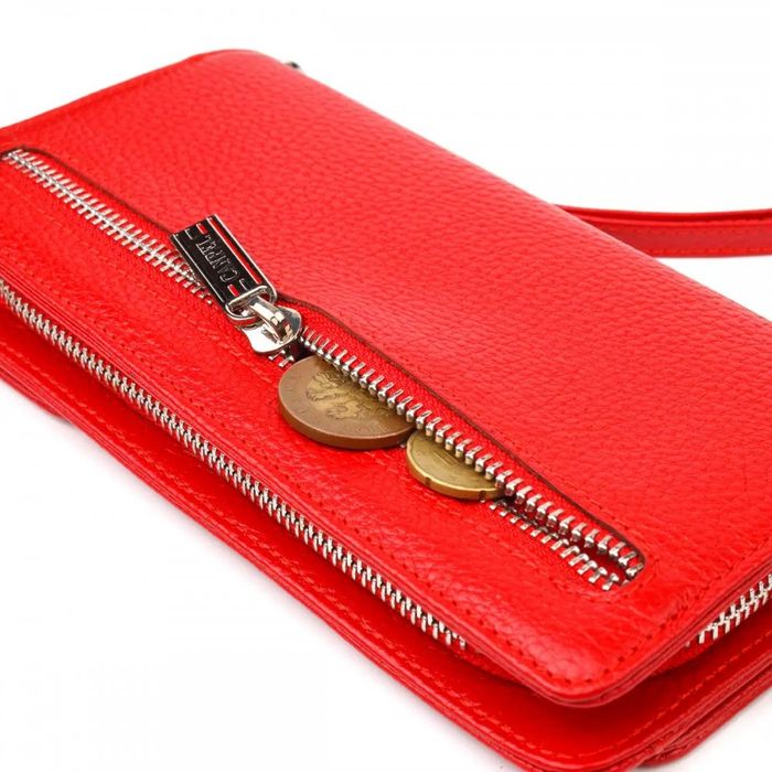 Жіночий шкіряний гаманець Canpellini 21535 купити недорого в Ти Купи