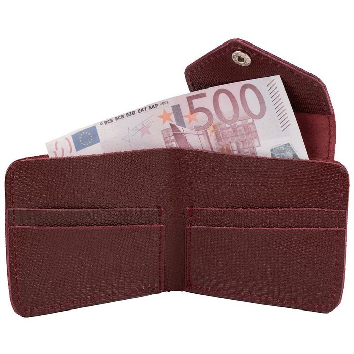 Жіночий шкіряний гаманець ETERNO AN-K120-bordo купити недорого в Ти Купи