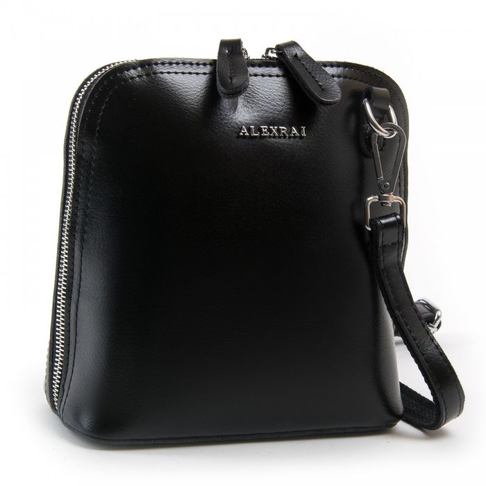 Женская кожаная сумка классическая ALEX RAI 32-8803 black купить недорого в Ты Купи
