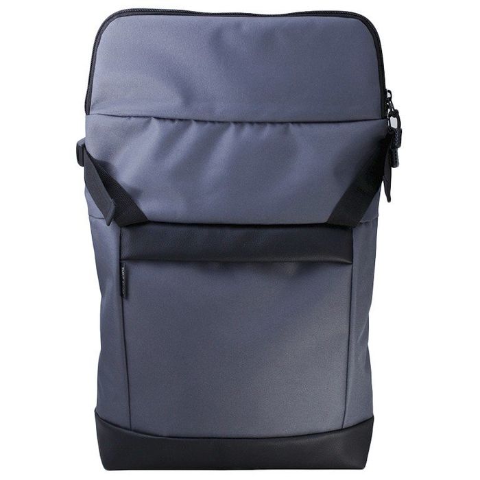 Серый рюкзак из ткани Rolltop medium Twins Store Р63 купить недорого в Ты Купи