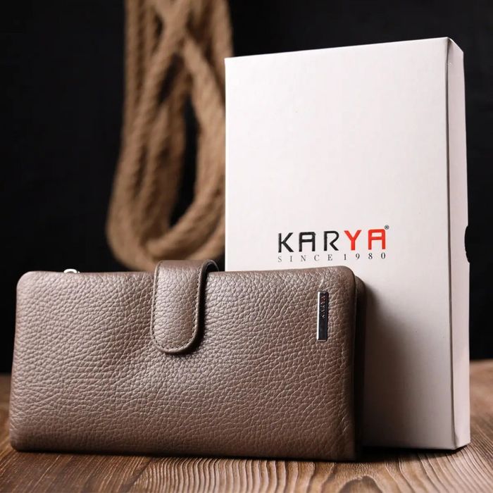Жіночий гаманець зі шкіри KARYA 20998 купити недорого в Ти Купи