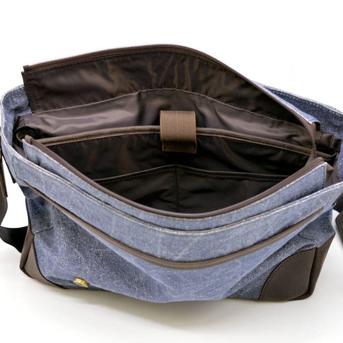 Мужская комбинированная сумка TARWA rkj-3090-4lx Коричневый; Синий купить недорого в Ты Купи