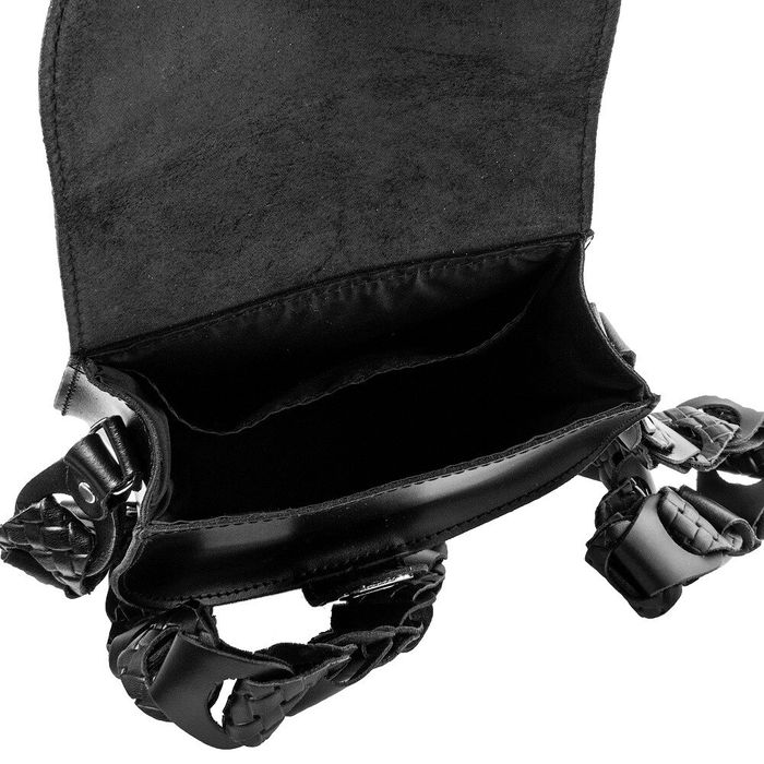 Жіноча шкіряна сумка-клатч ETERNO AN-063-black купити недорого в Ти Купи