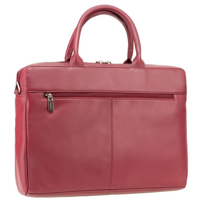 Женская кожаная сумка Visconti 18427 Ollie (L) (Red) купить недорого в Ты Купи