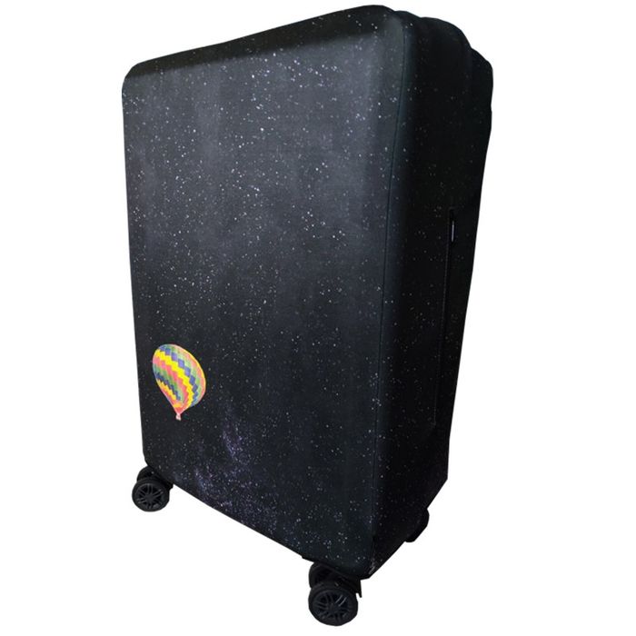 Защитный чехол для чемодана Coverbag неопрен Звездное небо L купить недорого в Ты Купи