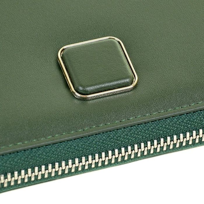 Шкіряний гаманець Color Bretton W7322 green купити недорого в Ти Купи
