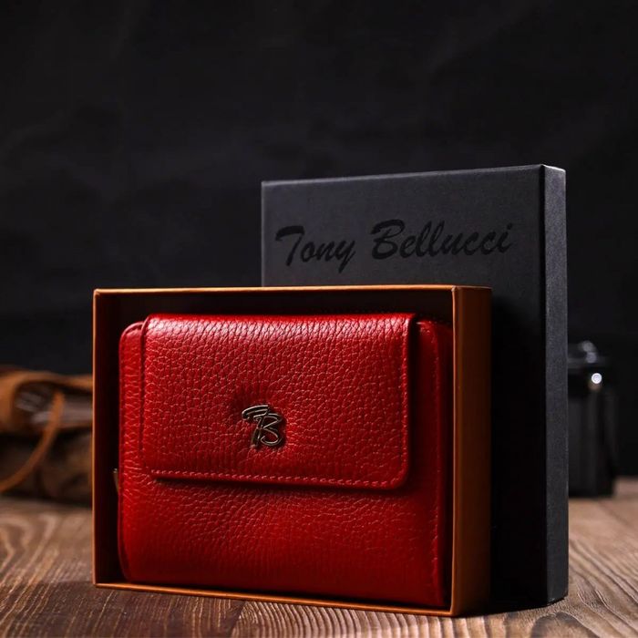 Шкіряний жіночий турецький гаманець TONY BELLUCCI 22013 купити недорого в Ти Купи