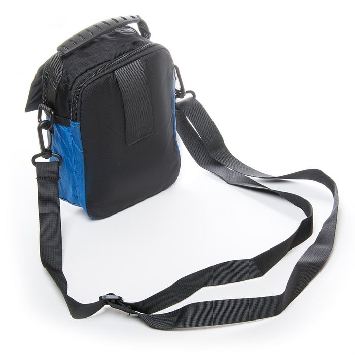 Мужская небольшая сумка через плечо и на пояс Lanpad 8633 blue купить недорого в Ты Купи
