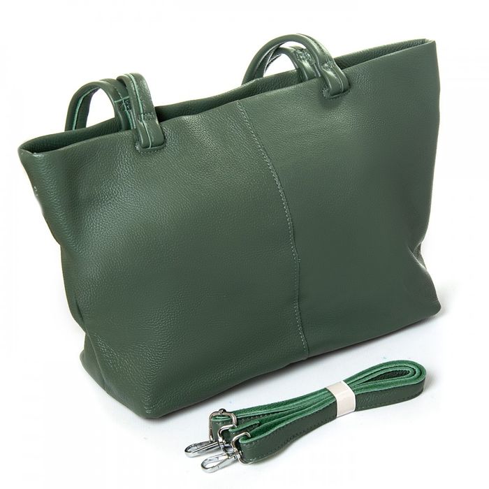 Женская кожаная сумка ALEX RAI 8922-9 green купить недорого в Ты Купи