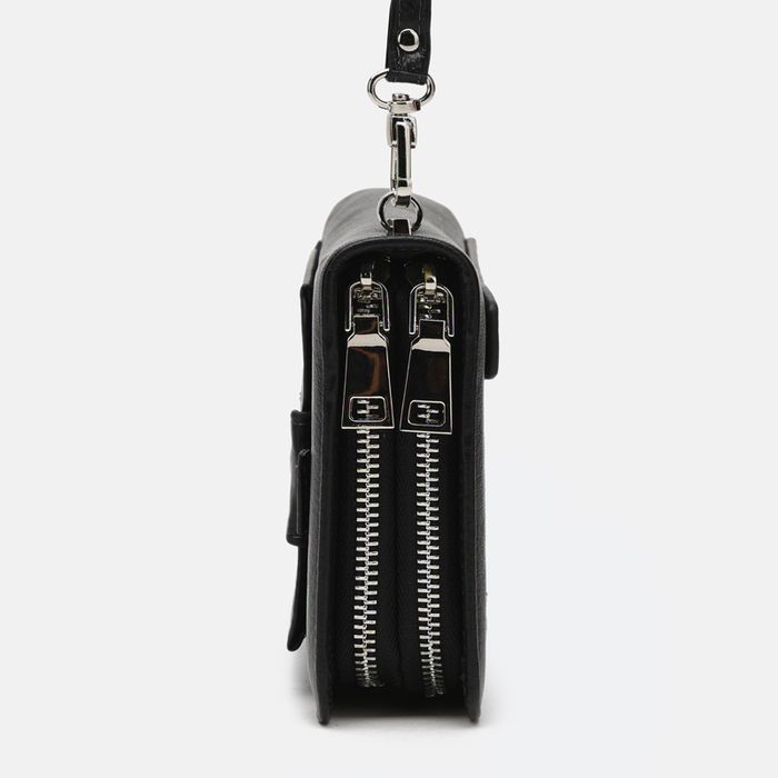 Мужской кожаный клатч Ricco Grande K17m-168-black купить недорого в Ты Купи