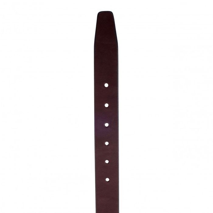 Кожаный коричневый мужской ремень Valenta P2125 180 см. купить недорого в Ты Купи