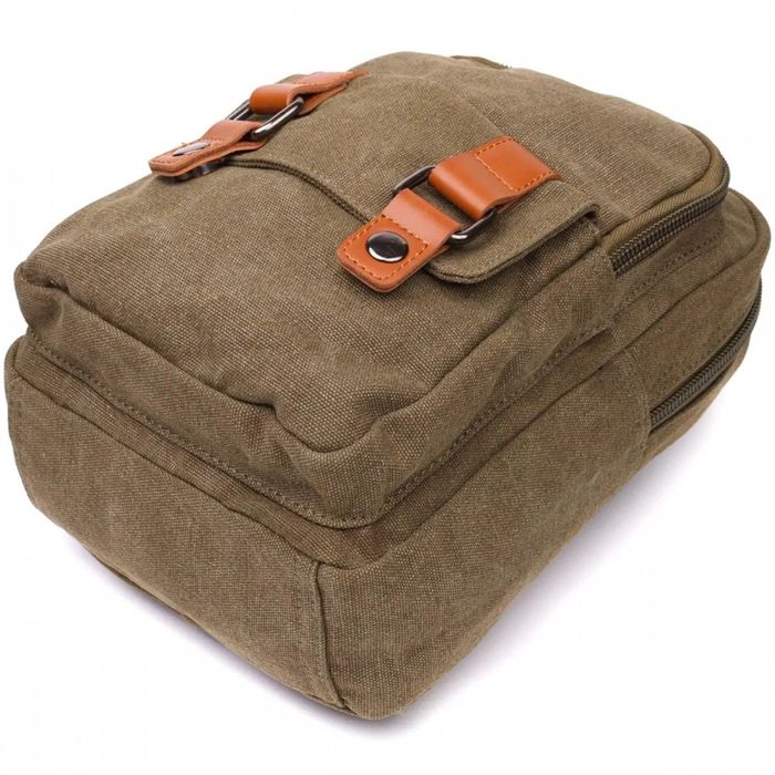 Чоловічий рюкзак з тканини Vintage 22163 купити недорого в Ти Купи