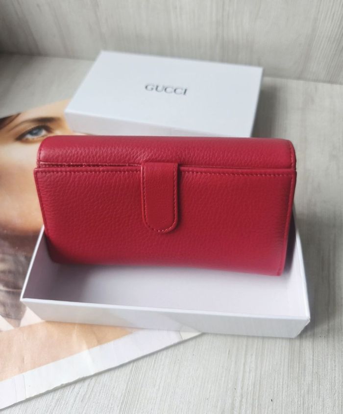 Кожаный женский кошелек red lux gg034 купить недорого в Ты Купи