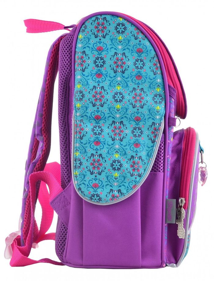Шкільний каркасний ранець YES SCHOOL 26х34х14 см 12 л для дівчаток H-11 Frozen purple (555160) купити недорого в Ти Купи