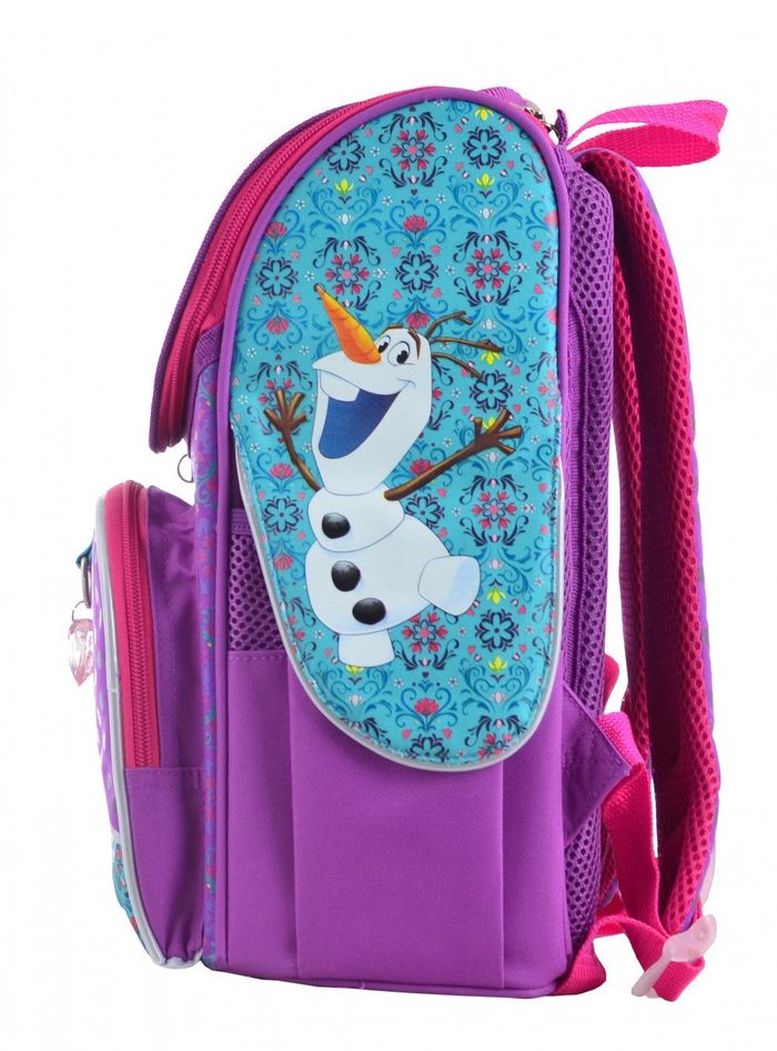 Школьный каркасный ранец YES SCHOOL 26х34х14 см 12 л для девочек H-11 Frozen purple (555160) купить недорого в Ты Купи
