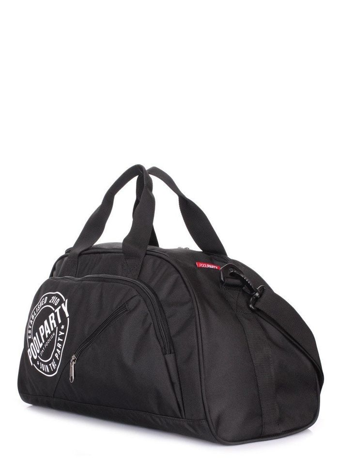 Спортивна сумка POOLPARTY dynamic-black купити недорого в Ти Купи
