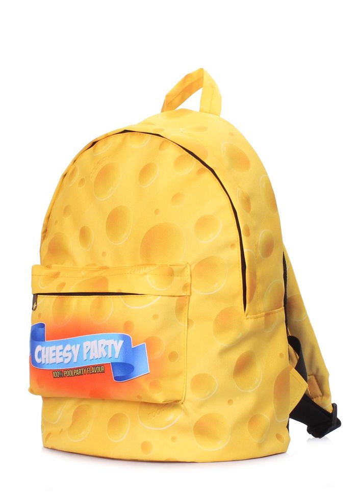 Женский текстильный рюкзак POOLPARTY backpack-cheese купить недорого в Ты Купи