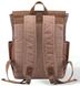 Комбинированный коричневый рюкзак Vintage 20057