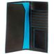 Черное кожаное мужское портмоне Piquadro Blue Square (PP3248B2_N)