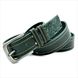 Ремень мужской кожаный Weatro Темно-зеленый 115,120 см lmn-mk38ua-017