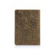 Кожаная обложка на паспорт HiArt PC-01 Mehendi Art оливковая Оливковый