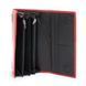 Женский кожаный кошелек BR DR. BOND W501-4 red-black