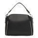 Женская кожаная сумка Borsa Leather K10018bl-black