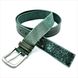 Ремень мужской кожаный Weatro Темно-зеленый 115,120 см lmn-mk38ua-017