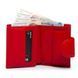 Шкіряний жіночий гаманець Bright DR. BOND WS-36 red