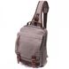 Чоловіча сумка-слінг із текстилю Vintage 22442, серый